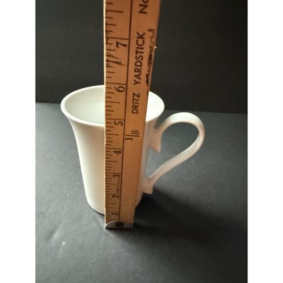 POTTERY BARN Studio BARBARA EIGEN Putty Tan Brown Tall Coffee Cup Mug Set(4) - Picture 10 of 10